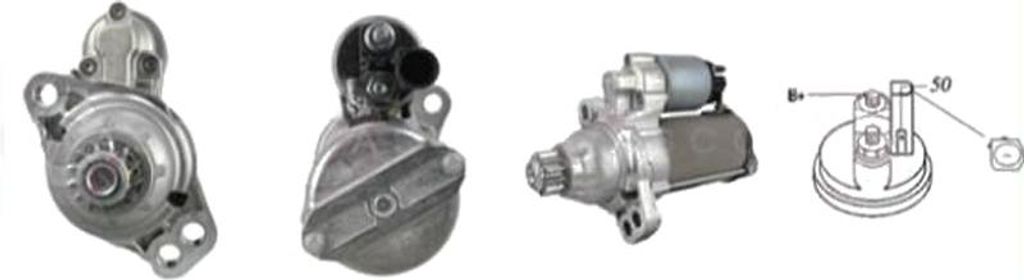 CASCO CST10514GS Starter Anlasser 1,10kW für VW up! Schrägheck (121, 122, BL1, BL2) 12V