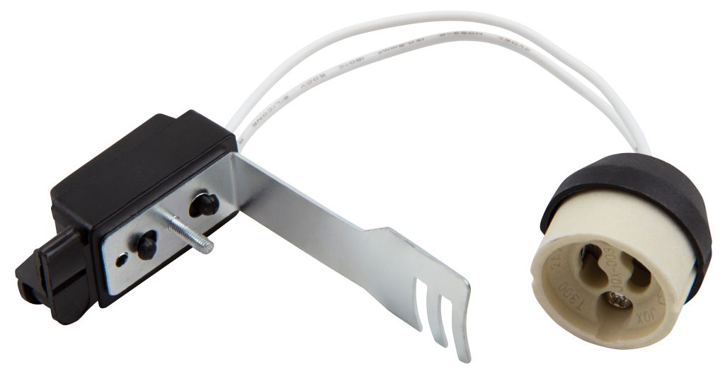 Lampenfassung McShine, GU10, Zugentlastung, 11cm Kabel, max. 230V/50W