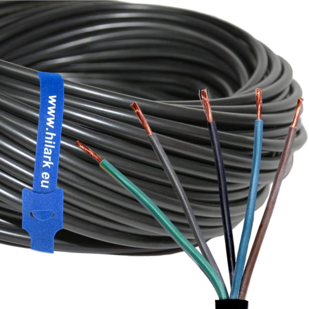 Câble H05VV-F 5 x 2,5 mm² 50 m Image du produit 