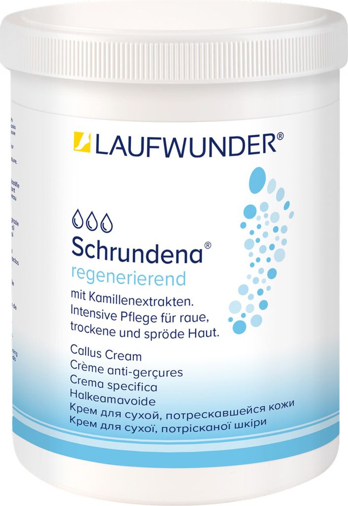 Laufwunder - Schrundena 900ml gegen trockene, spröde Haut Produktbild 