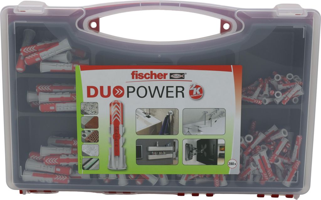 Fischer Dübel-Set DUOPOWER 280 Stk. Produktbild 