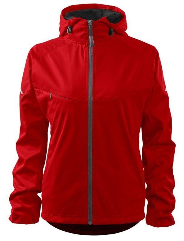 Malfini - Softshelljacke für Damen, Reflektierende Details PP7044 (M) (Rot)