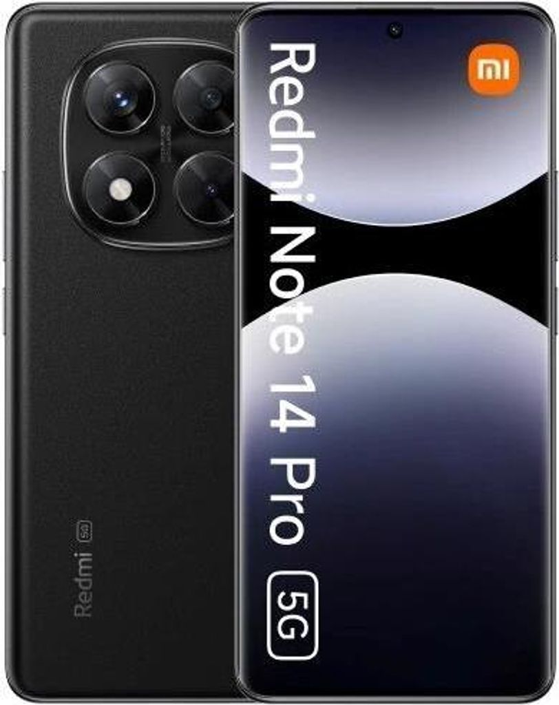 Xiaomi Redmi Note 14 Pro 12+512GB 6.67" 5G Midnight Black Zdjęcie produktu 
