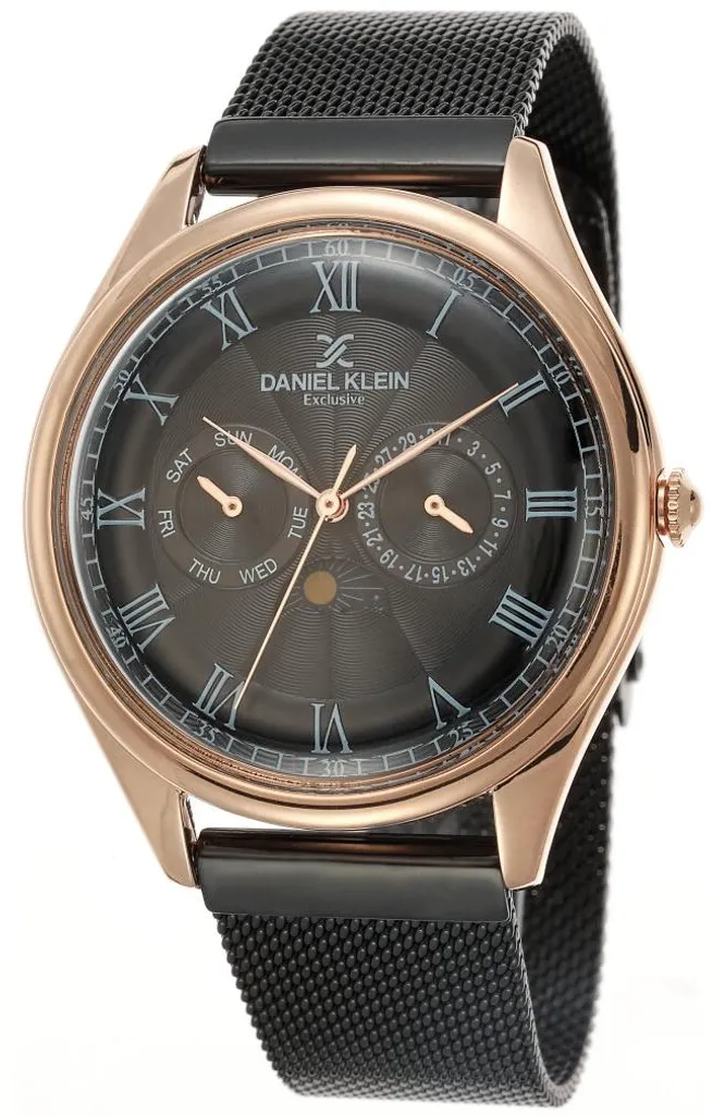 Montre Homme Exclusif DK12478-4 Cadran Bleu et Bracelet en Acier Inoxydable