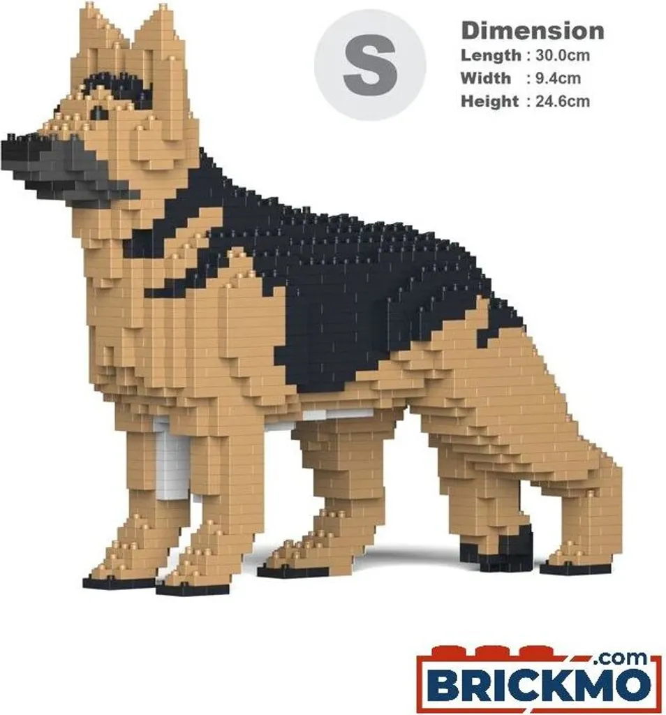 Idée Cadeau Berger Allemand : Jeu de Construction JEKCA Déco et Loisir