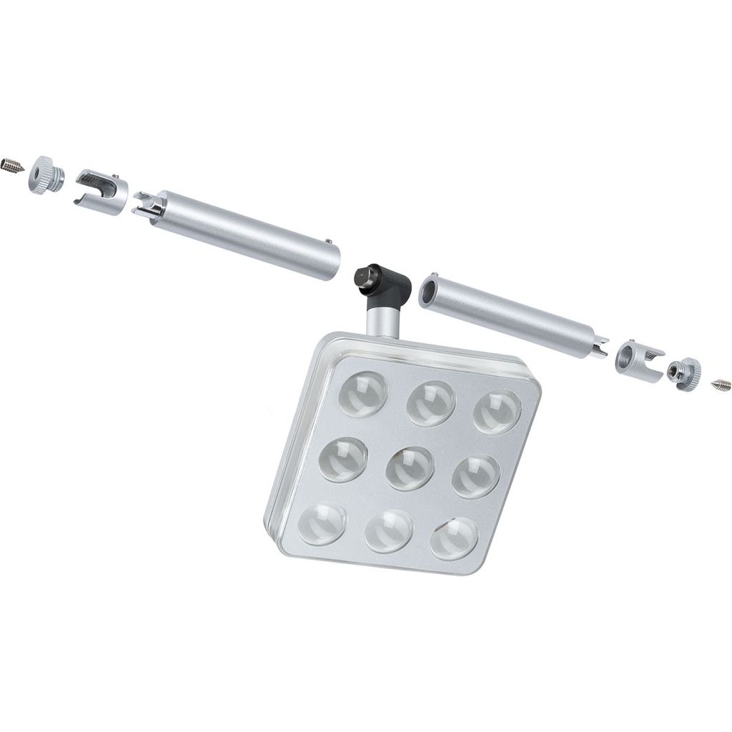 Paulmann Seil- und Schienenspot CombiSystem Square 3W Chrom matt 230/12V Metall