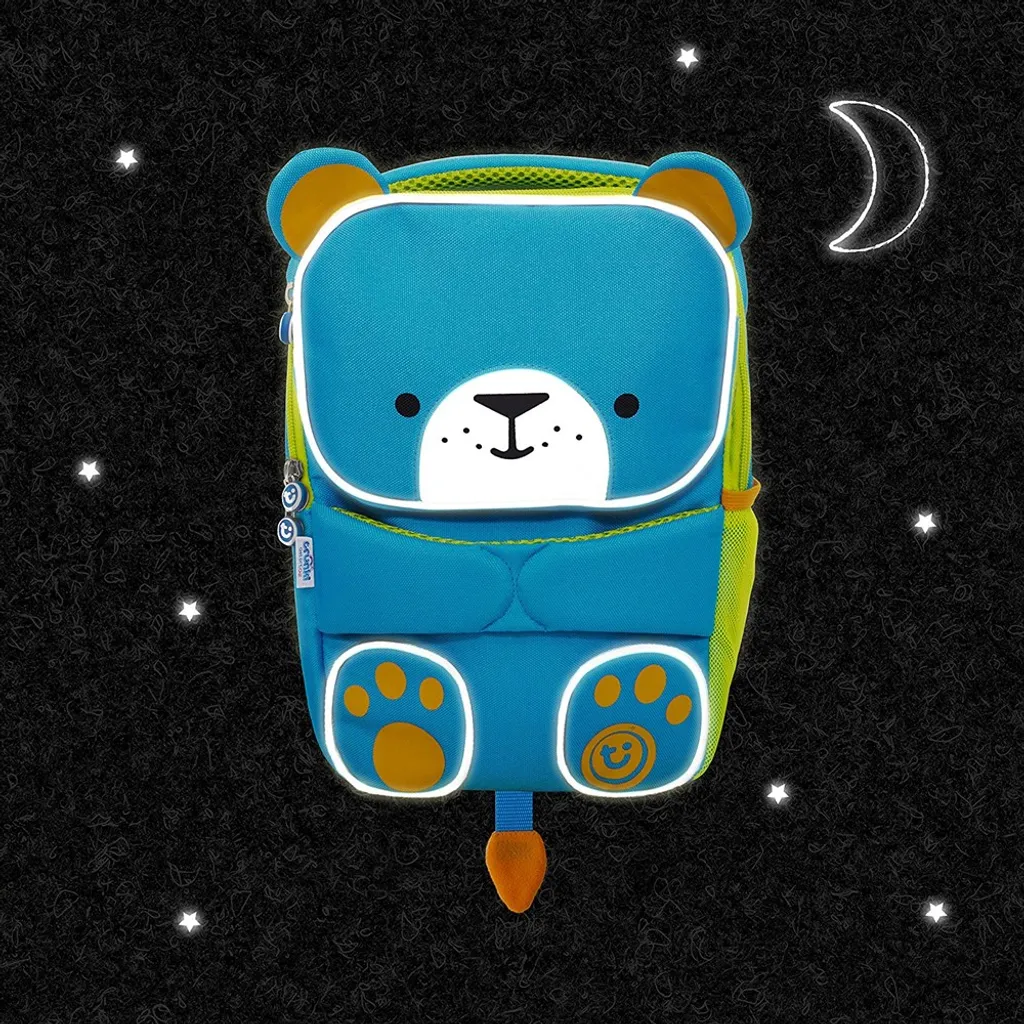 Petit sac à dos Trunki Toddlepak Bert bleu ciel avec sangle réglable - 3