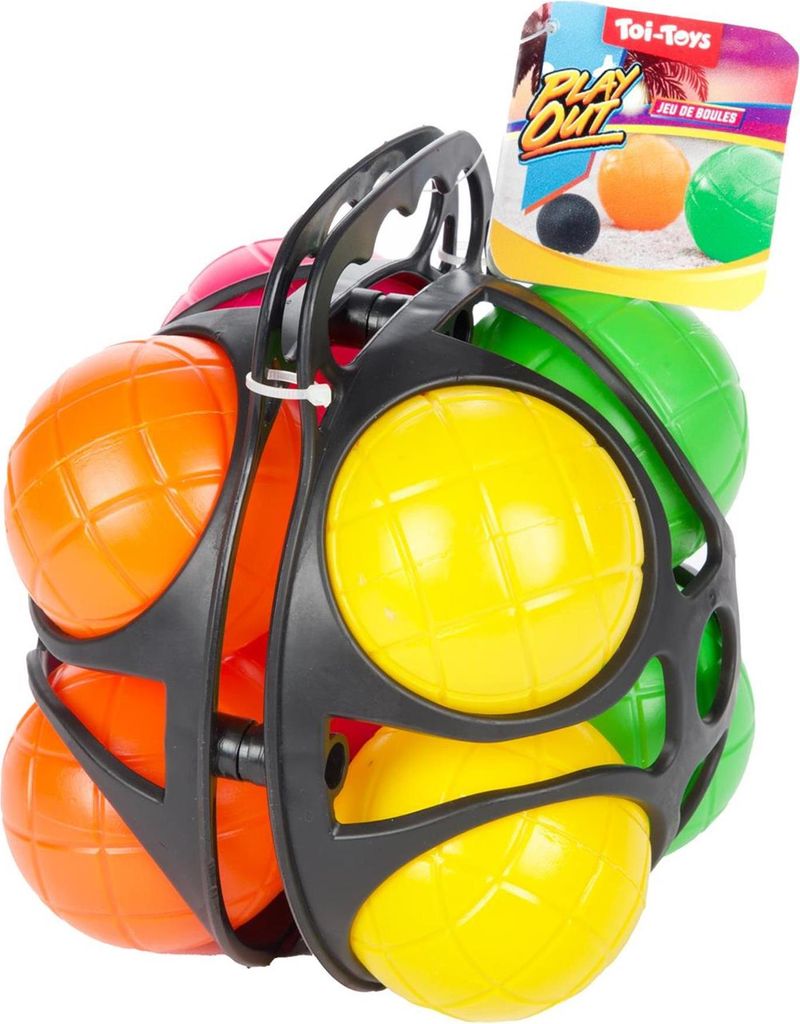 Toi-Toys Jeu de Boules Set, 9dlg.