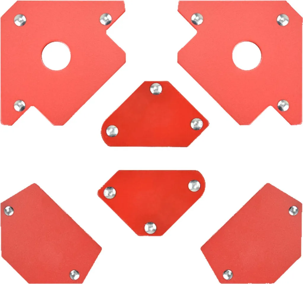 Équerre magnétique de soudage kit de 6 supports aimantés multi-tailles
