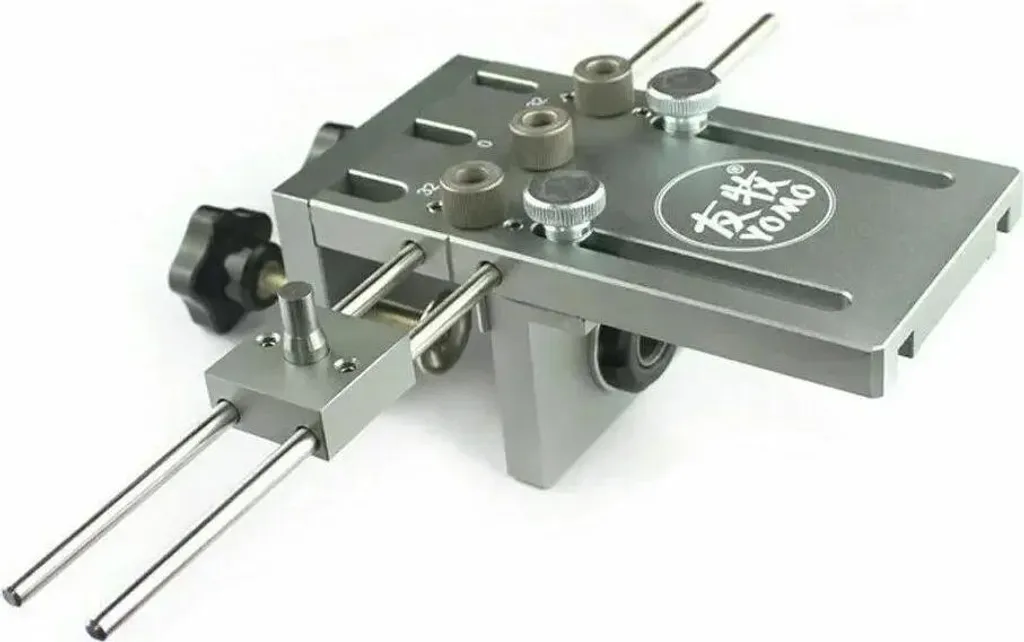 Gabarit de perçage pour assemblage de meubles - Guide 6/8/10 mm réglable
