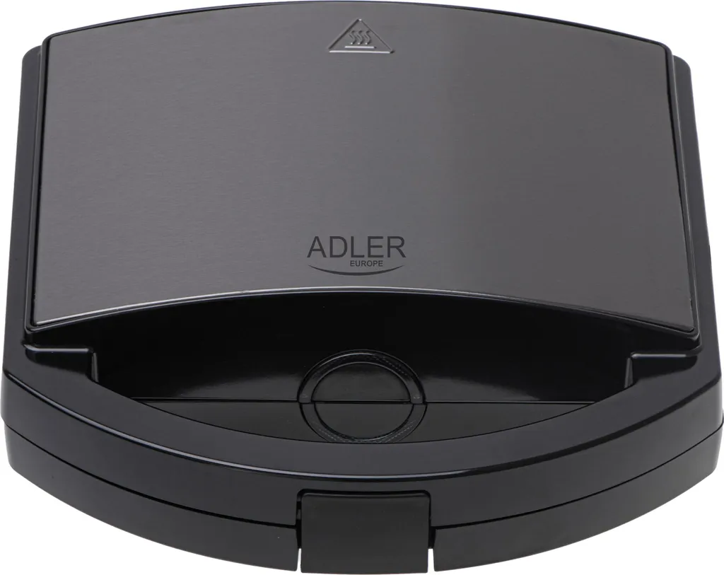 Sandwich toaster noir Adler AD 3069 pour des petits-déjeuners rapides
