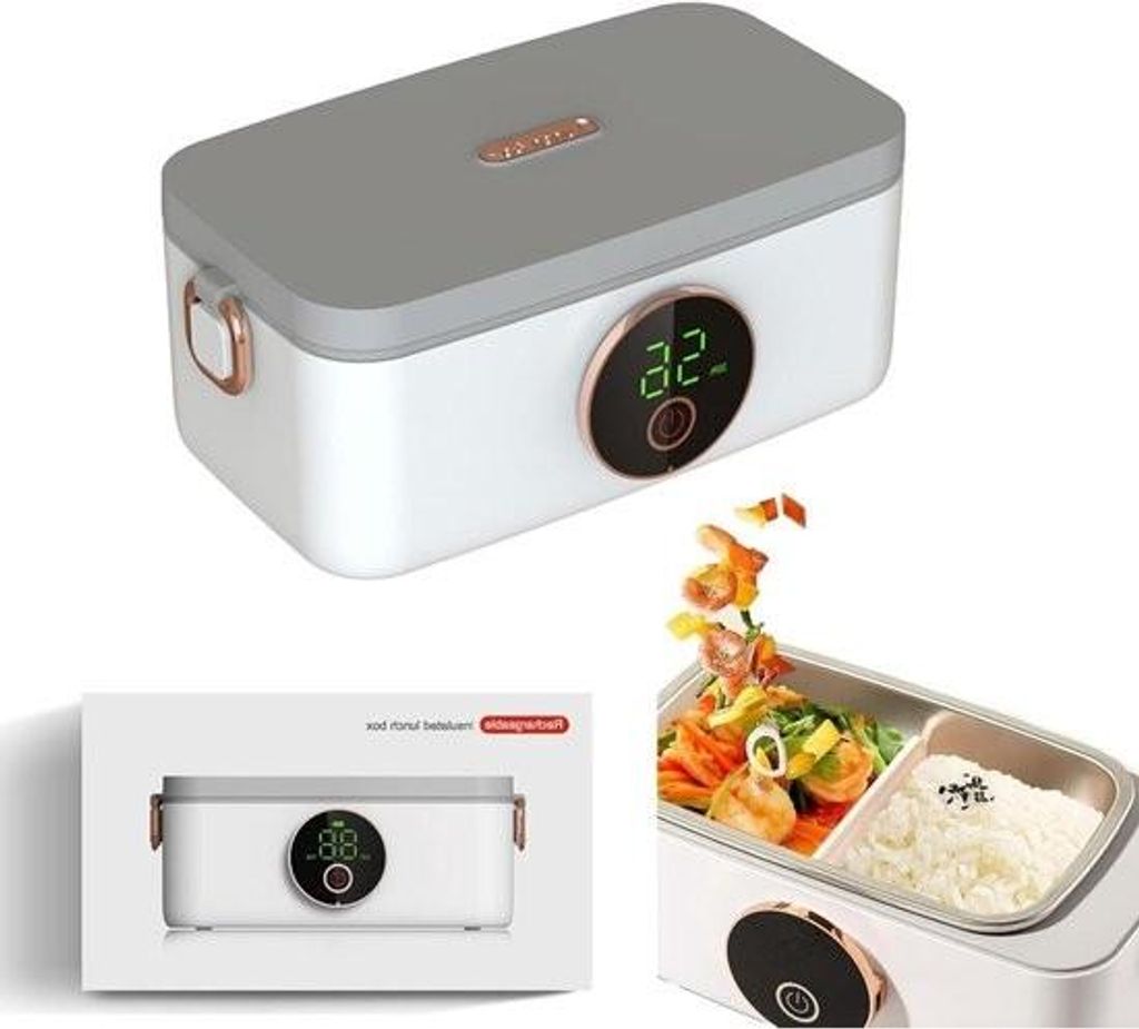 Boîte à lunch électrique portable 60 W - auto-chauffante - Image du produit 