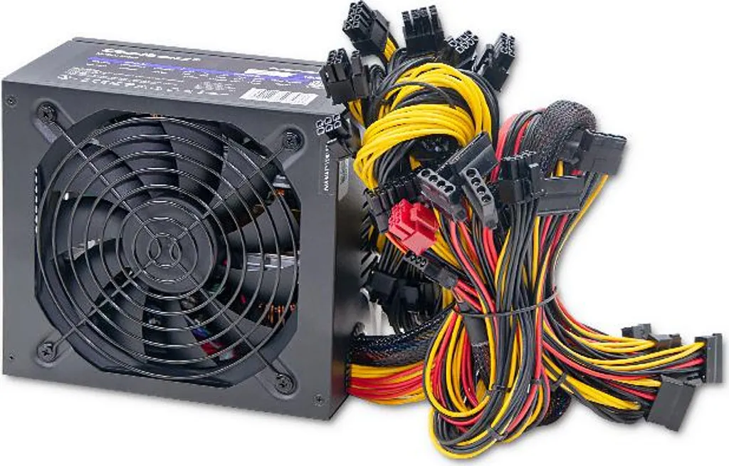 Bloc d'alimentation PC 1650W ATX Qoltec pour stations de travail Pro - 9