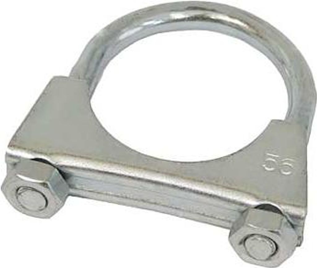 Opaska wydechowa Jeep Clamp M10 Ø 2,25" = 57-58 mm stal Zdjęcie produktu 