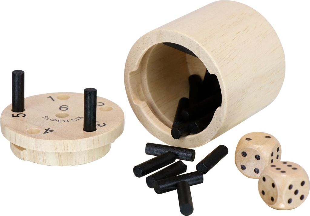 Super Six Travel aus Holz Premium 5cm
