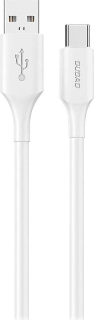 Dudao L2sT USB-A – USB-C 6A Kabel 1,2 m – Weiß