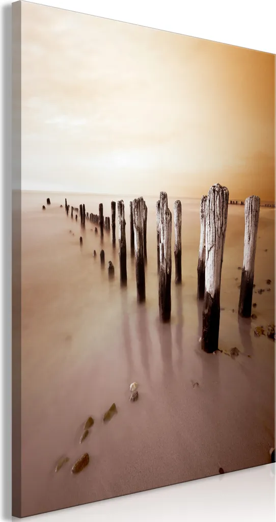 Quadro Paesaggio Autunnale Verticale 80x120 - Decorazione Casa su Tela