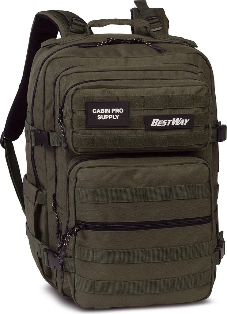 BestWay Cabin Pro Supply rugzak: olijgroen Productafbeelding 