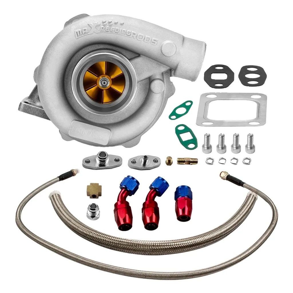 Turbocompresseur Billet T3/T4 Bride 5 Trous Turbine 63 A/R 400 CV