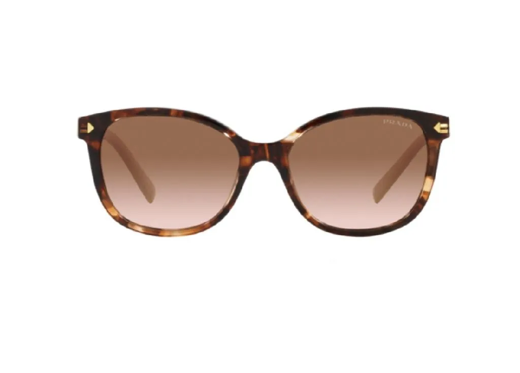 Protégez vos yeux avec style : Lunettes PRADA PR22ZS Havane anti-éblouissement