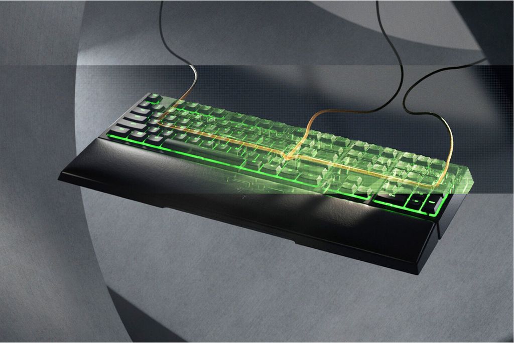 RAZER Ornata V2 Tastatur Schwarz (DEU Layout - QWERTZ) Produktbild 17