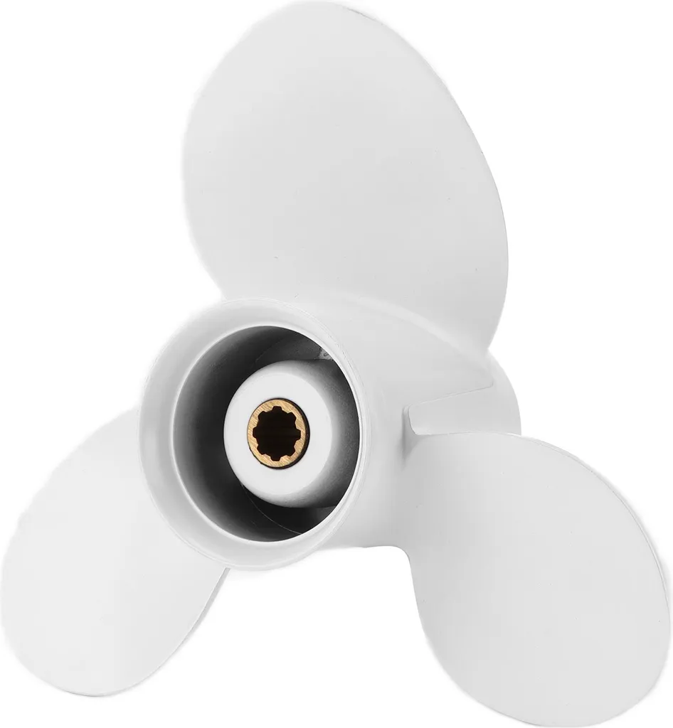 Hélice Marine 9 1/4 x 9 Pouces Légère et Résistante pour Hors-Bord