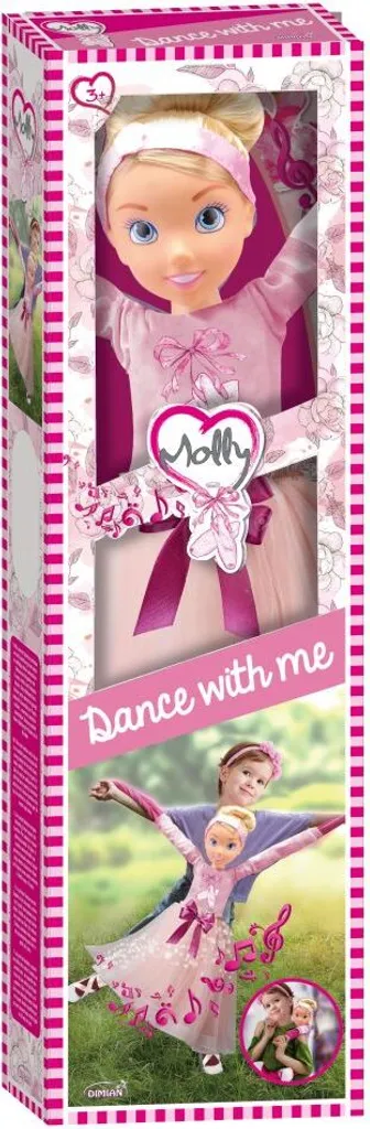 Poupée Molly Ballerina interactive Dimian Pop pour apprendre la danse