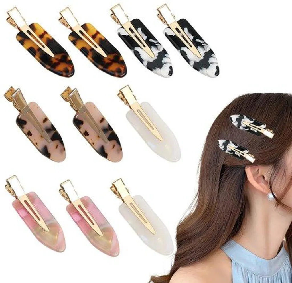 Barrettes anti-frisottis sans trace pour maquillage et soins visage