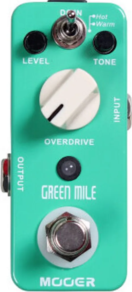 MOOER Green Mile : l'Overdrive Compacte pour Booster votre Son de Guitare