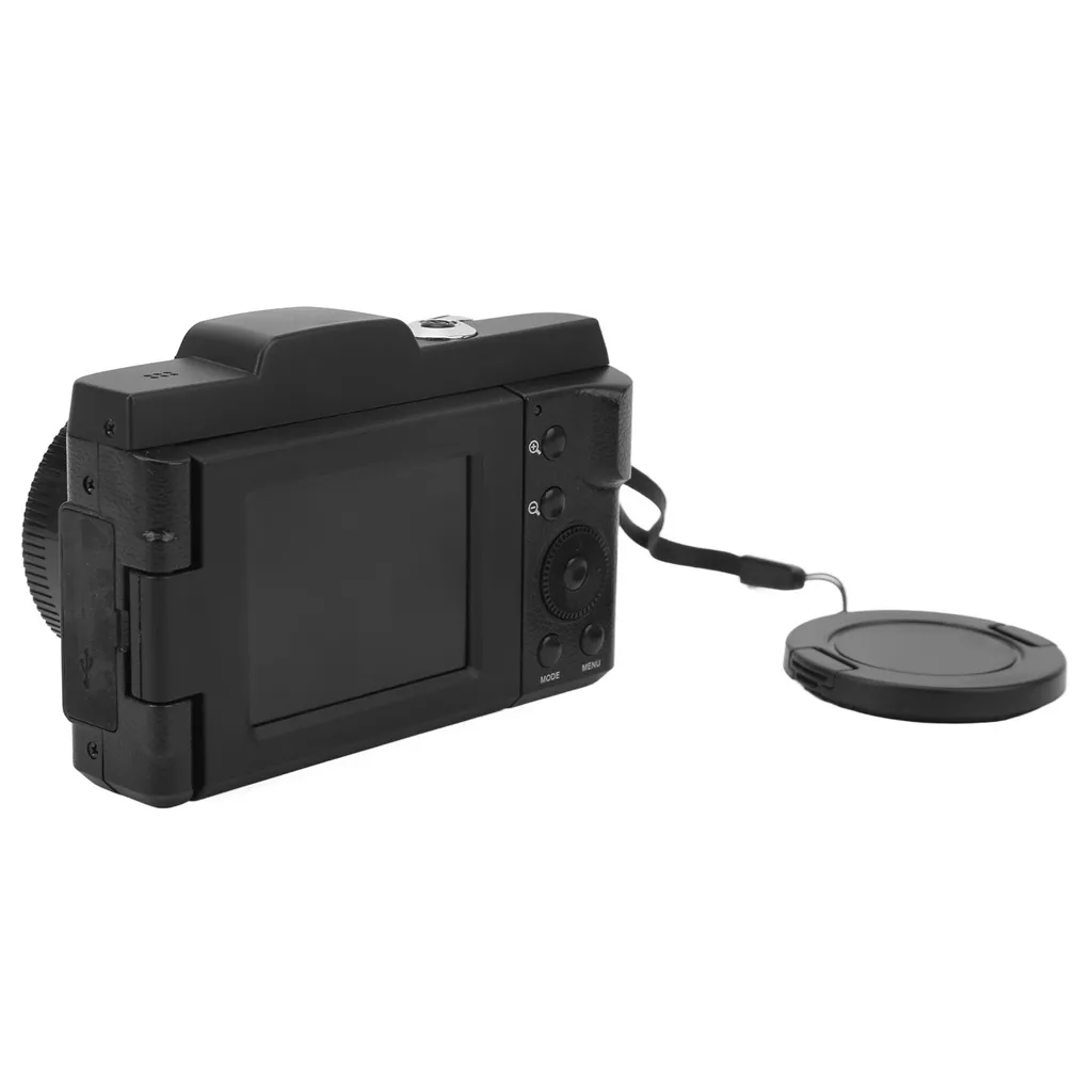 Caméra numérique de vlogging 16MP avec microphone intégré et zoom 16x