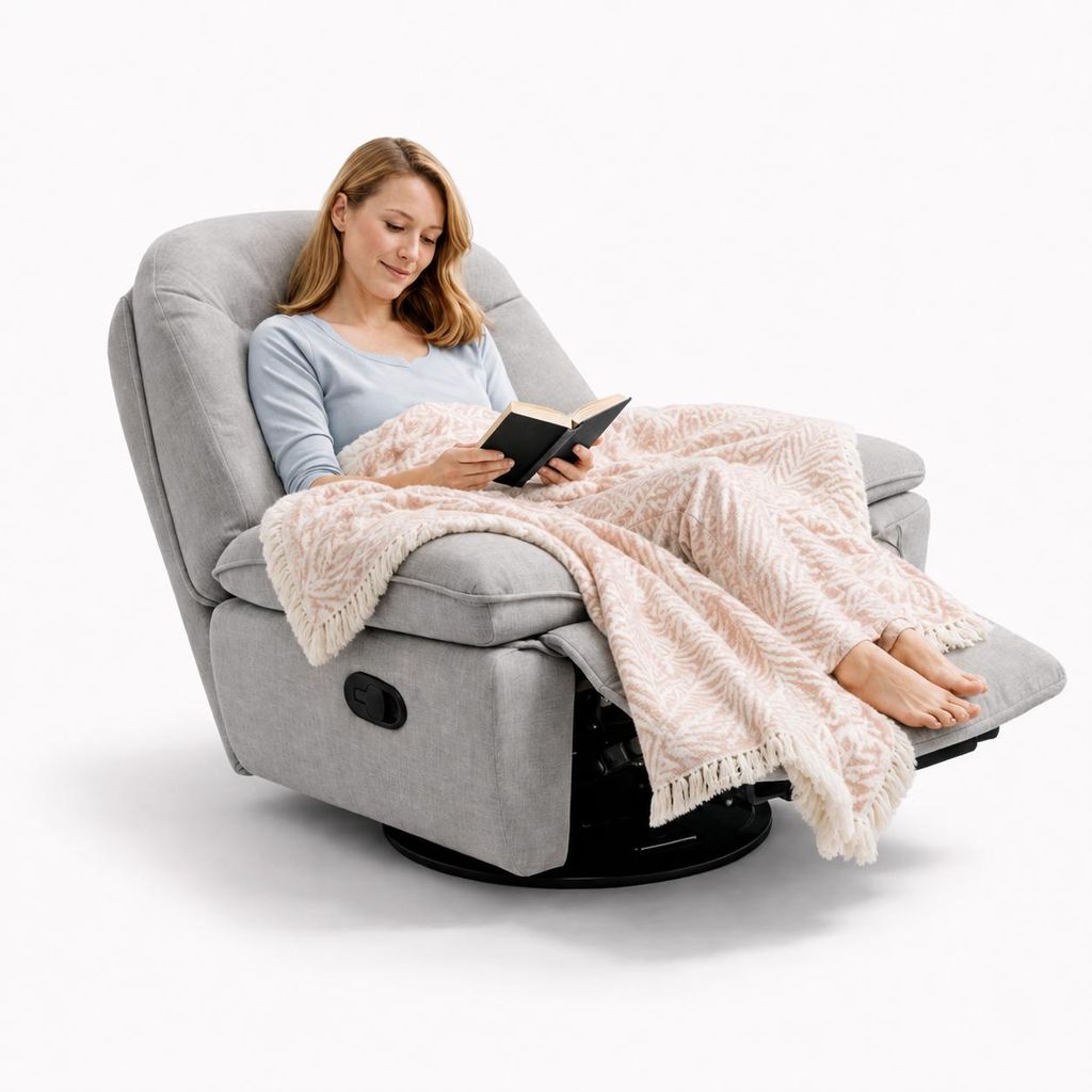 FLEXISPOT XC6 Oval Relaxsessel, 360° drehbarer Produktbild  KI-generiertes Bild