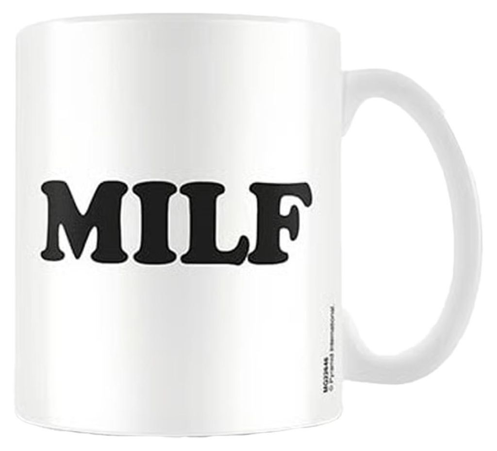 Pyramid International - "MILF" Kaffeebecher, 315ml CD1879 (Einheitsgröße) (Weiß)
