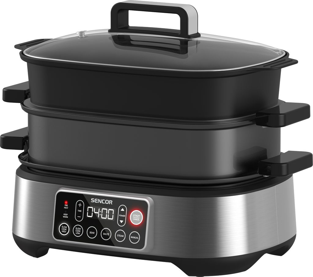 SENCOR SPR 6300BK Multifunkční pomalý hrnec a gril Obrázek produktu 