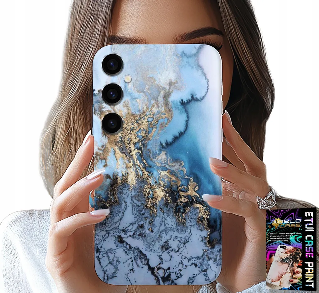 Custodia Samsung M35 Marmo per Donna - Vetro Temperato Anti-Caduta