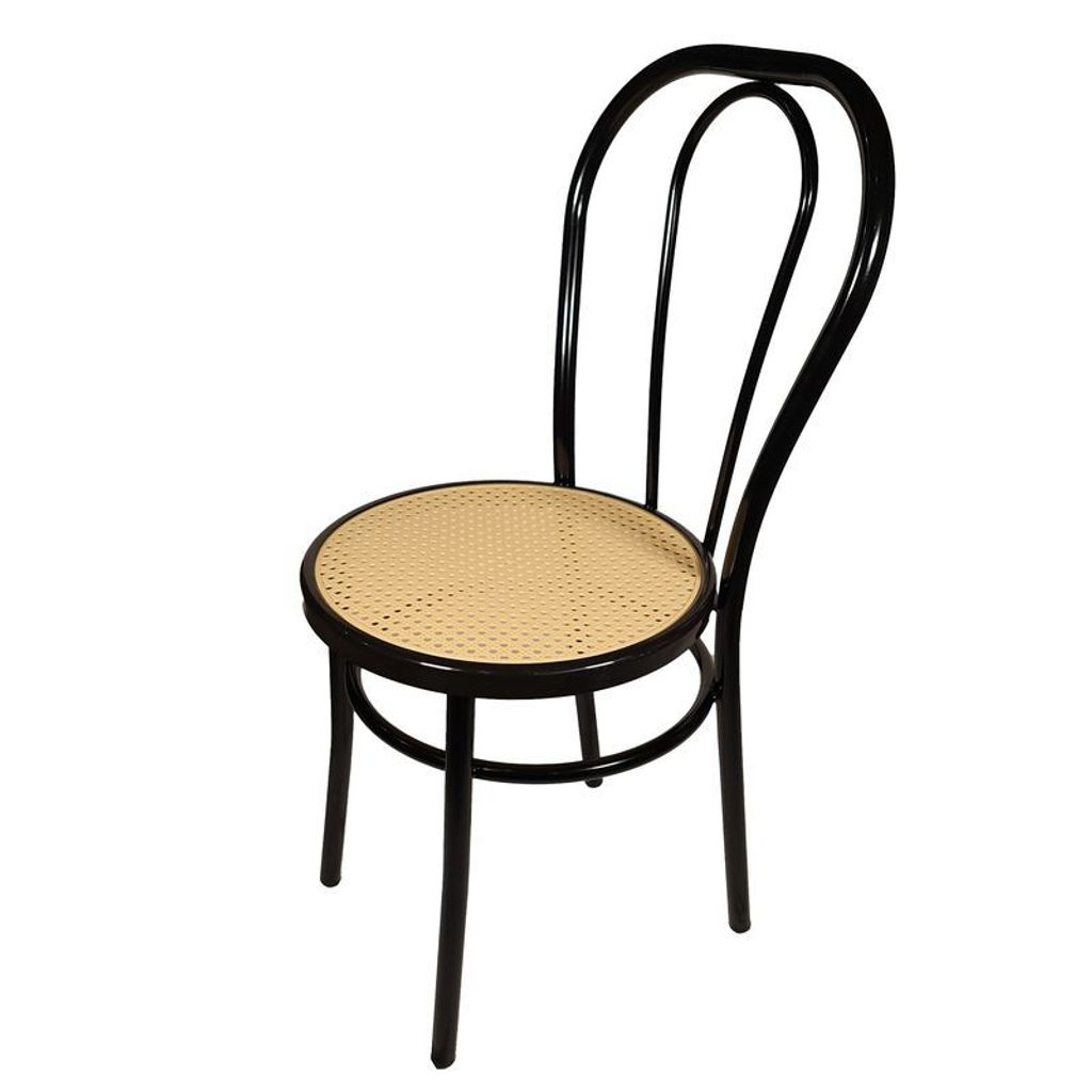 Židle model restaurace, kovový rám, slaměná sedák, jak je Obrázek produktu 