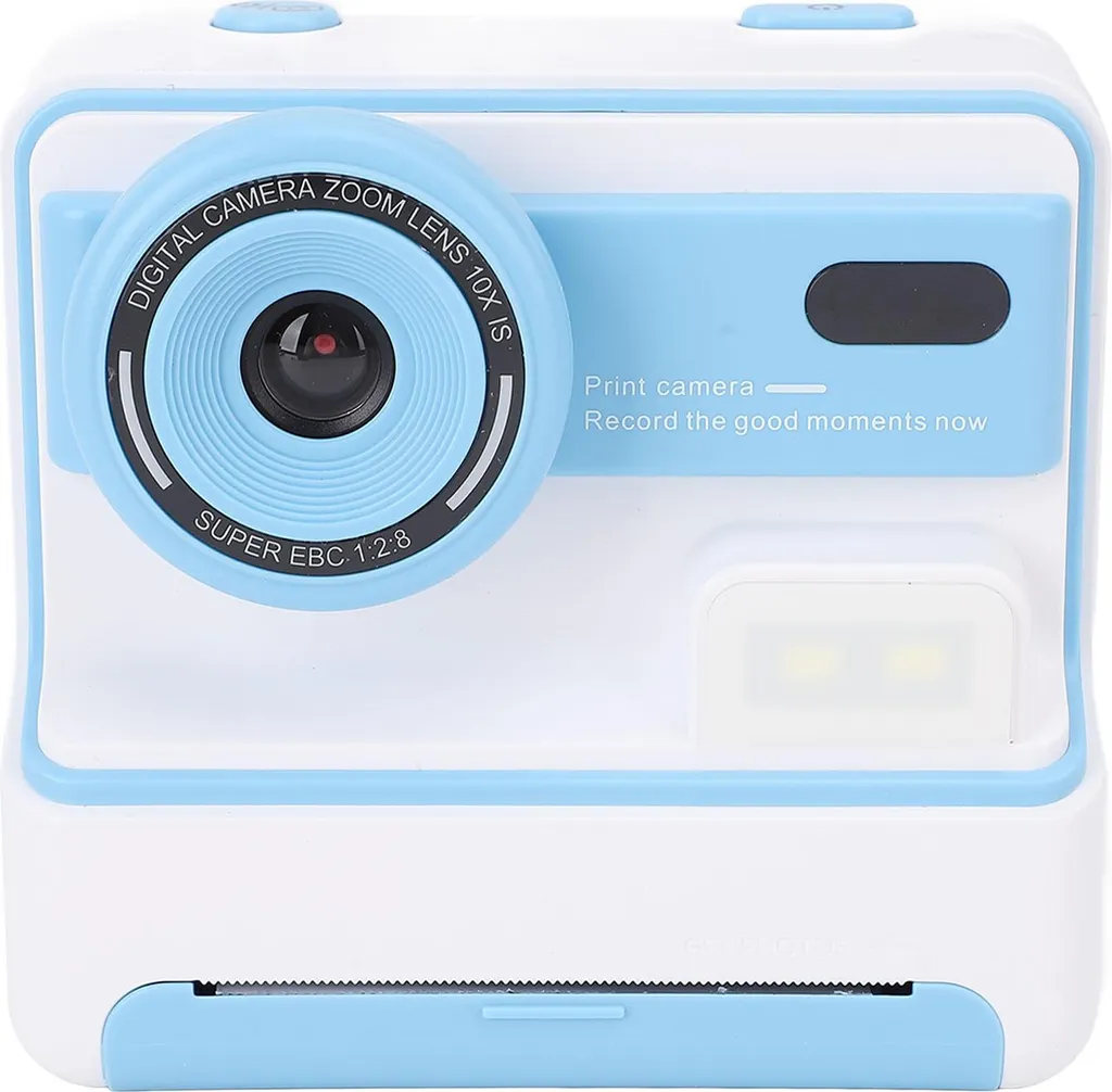 Macchina Fotografica Istantanea Bambini 48MP - Crea e Colora Blu