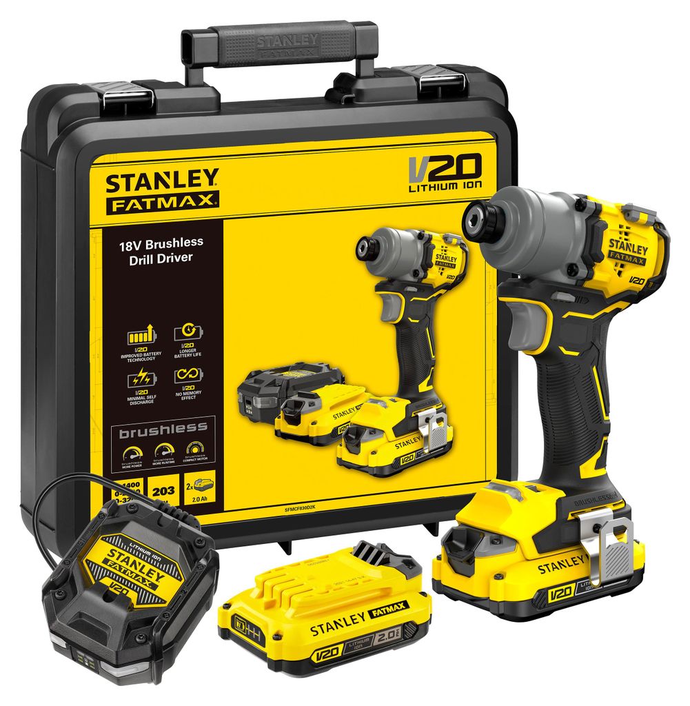 STANLEY FATMAX V20 Visseuse à Impacts 203 Nm Brushless - Image du produit 