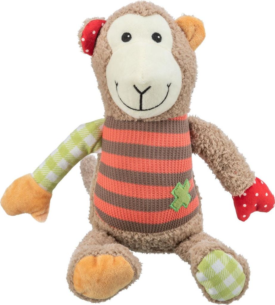 Trixie Hundespielzeug Affe aus Plüsch