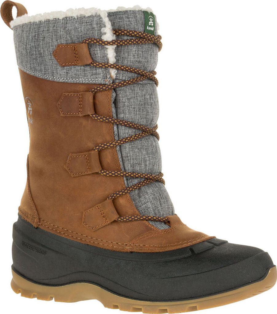 Kamik Snowgem Winterstiefel Braun Produktbild 