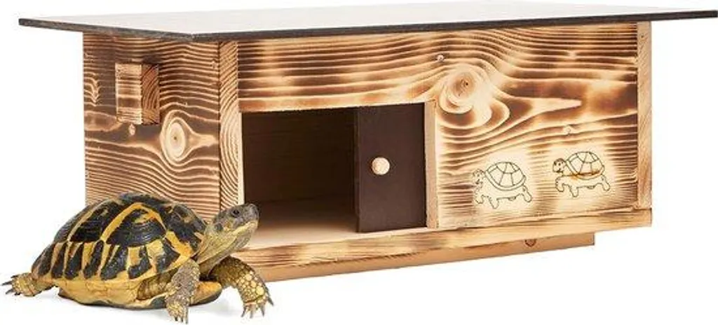 Abri pour tortues avec toit amovible et parois transparentes Haute Qualité