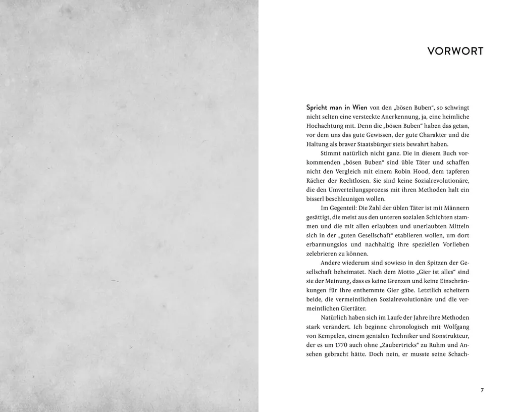 Livre d'histoire Die bösen Buben von Wien pour passionnés de polar