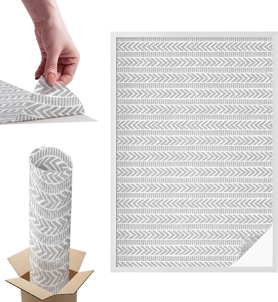 Buntglasfolie für Fenster – 146x100 cm – Stained-Glass-Fensterfolie, dekorativ & blickdicht – Selbstklebende Glasdekorfolie im Buntglas-Desi...