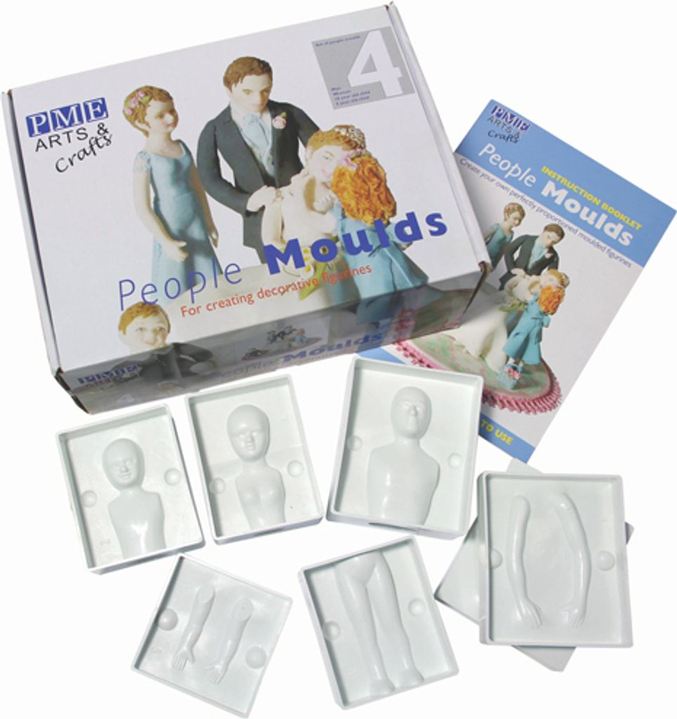 Sada 4ks pro modelaci postav Obrázek produktu 