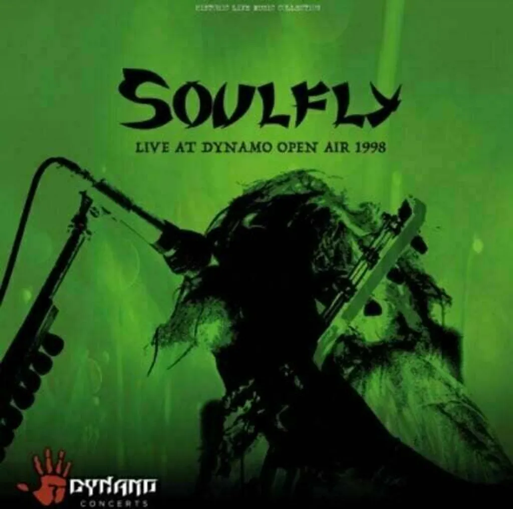 Soulfly Live At Dynamo Open Air 1998 Vinyle Vert Edition Limitée 2 LP