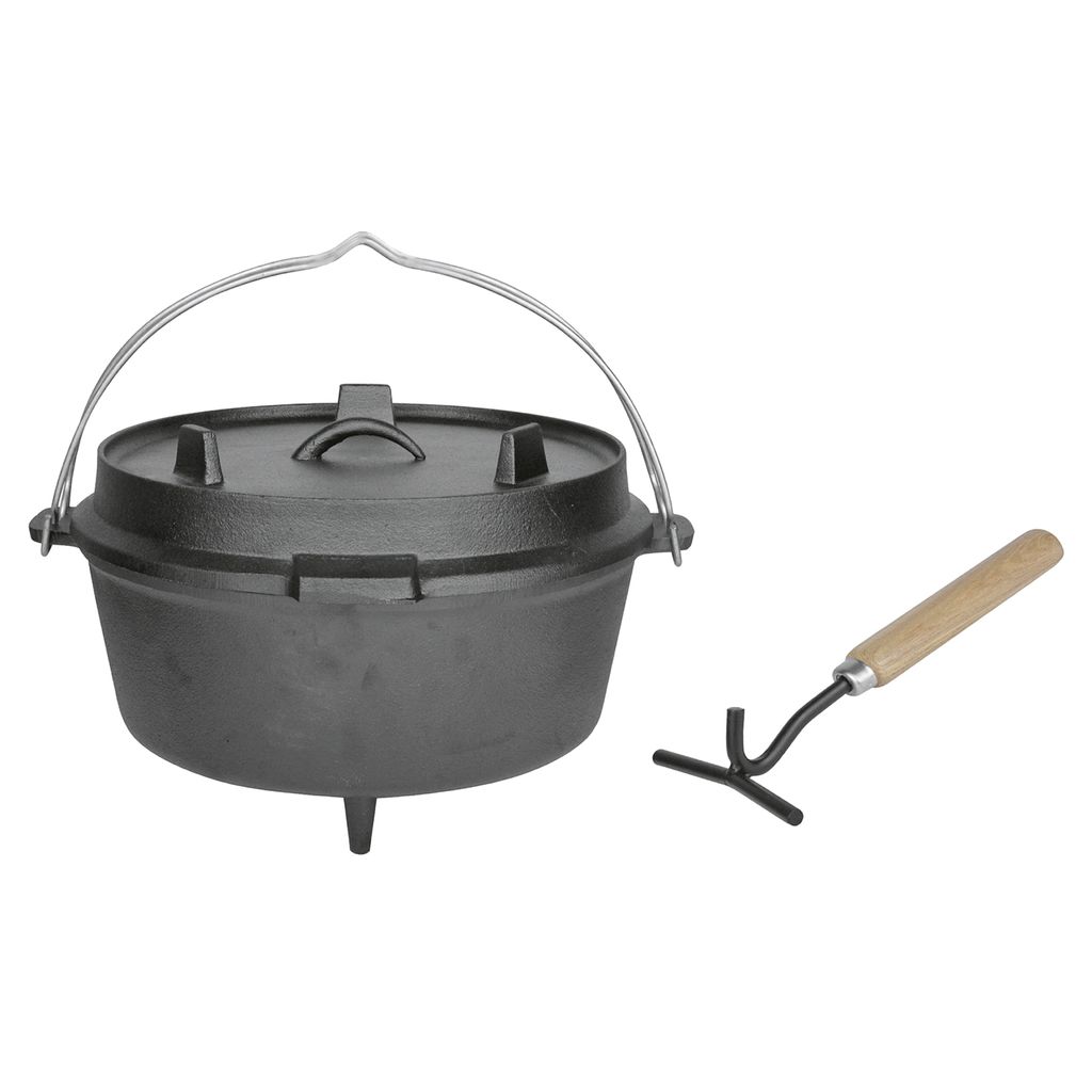 Esschert Design Dutch oven 12" Kochtopf aus Gusseisen; Produktbild 9