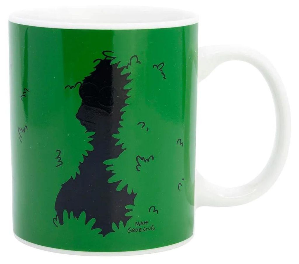 Stor Homer Simpson Tasse Grün Grün One Size