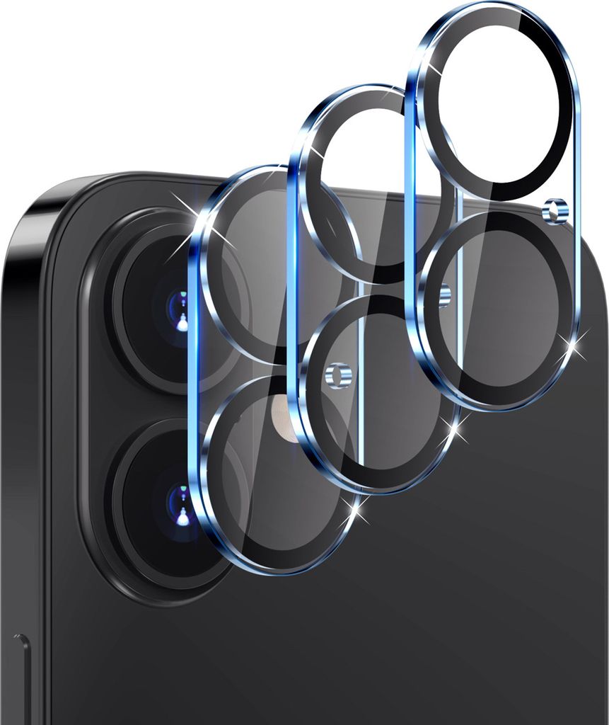 Kameraschutz für iPhone 16/16 Plus [3 Stück] - Produktbild 