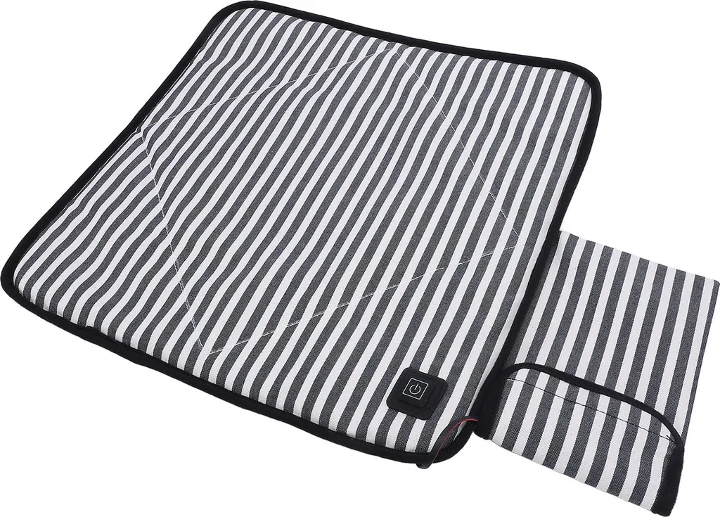 Coussin chauffant réglable USB en toile robuste pour bureau et pêche - 3