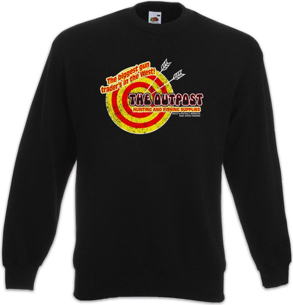 Urban Backwoods R Outpost I, Sweatshirt, Farbe: Schwarz, Größe: 2XL