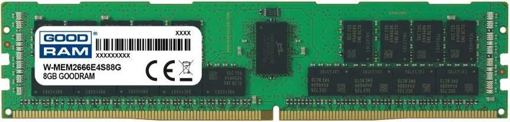 Mémoire RAM DDR4 ECC de 8 Go avec correction d'erreurs active